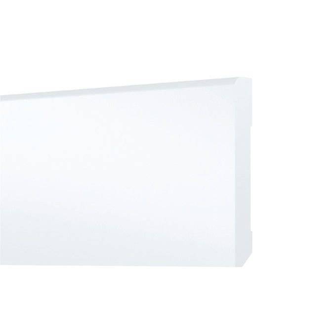 Плинтус композитный Arbiton Stiq S0810 Белый 2200x10x80