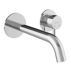 Смеситель для раковины Aqueduto Cano CAN0400 со скрытой частью, хром