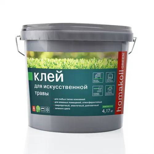 Двухкомпонентный полиуретановый клей Homakoll GREEN для искусственной травы (4.17 кг)