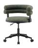 Кресло компьютерное Stool Group Ponty Bebe Office Chair OTE-CL 355 bl.l зеленый черные ножки фото 2
