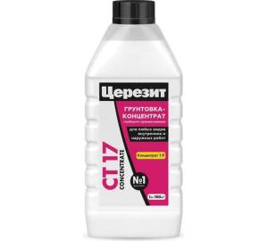 Грунтовка-концентрат Ceresit CT 17 1 л