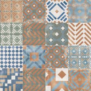 Керамогранит ABK PLAY PF60003352 LABYRINTH MIX MULTICOLOR 20x20