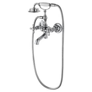 Смеситель для ванны Wonzon & Woghand WW-88639020-CR с душевым гарнитуром, хром