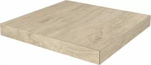 Ступень Kerama Marazzi Сальветти SG506520R\GCS угловая клееная левая капучино светлый 33x33