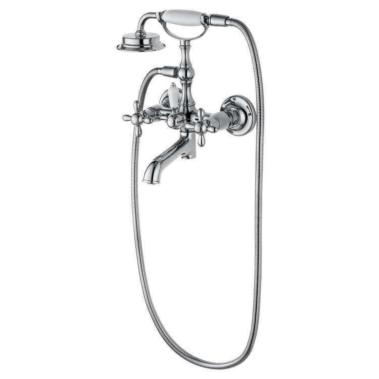 Смеситель для ванны Wonzon & Woghand WW-88639020-CR с душевым гарнитуром, хром