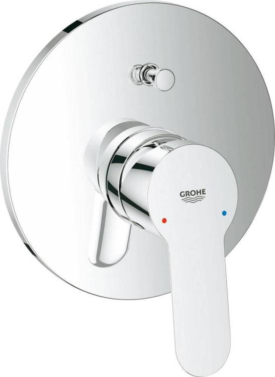 Смеситель для ванны с душем Grohe BauEdge 29079000 С ВНУТРЕННЕЙ ЧАСТЬЮ