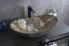 Раковина Gid Lago Mnc811T 54477 глянцевая, под камень, 61x37x15