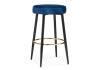 Барный стул Woodville dark 15066 blue