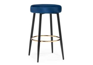 Барный стул Woodville dark 15066 blue