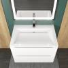 Раковина Uperwood Infinity RInfinity70wg белая глянцевая, 70x45 фото 3