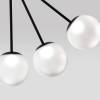 Большая подвесная светодиодная люстра Eurosvet Vinter 201057 LED черный фото 4