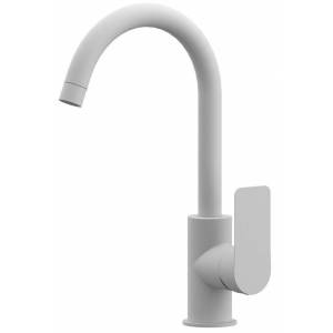 Смеситель для кухни Remer Infinity I72BO белый матовый