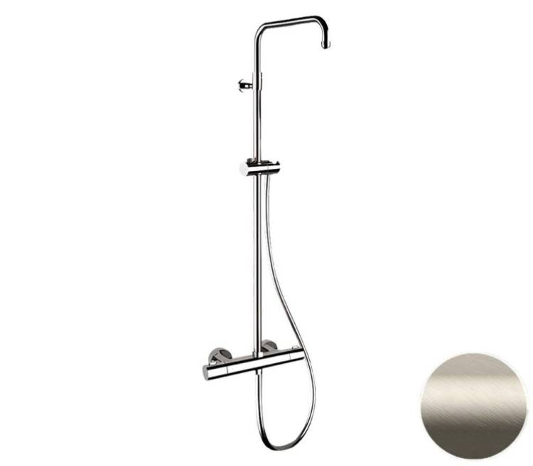 Душевая система Remer Elegance EQ32ASSDXV сталь, с термостатом