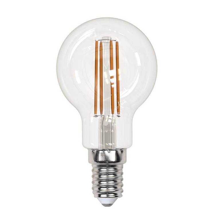 Лампа светодиодная филаментная Uniel Sky LED-G45-13W/3000K/E14/CL PLS02WH