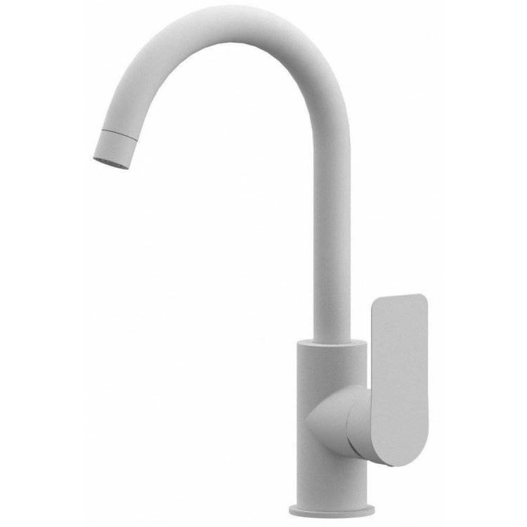 Смеситель для кухни Remer Infinity I72BO белый матовый