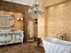 Декор Ape Ceramica Babylon Roseton Arka Marron 45x45 фото 3