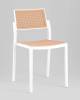 Стул Stool Group Milto 8059 white/beige белый фото 2