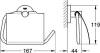 Держатель туалетной бумаги Grohe Essentials 40367001 фото 2