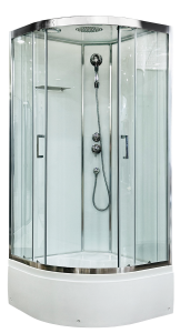 Душевая кабина Royal Bath Fato FATO RB 90CK-T-CH профиль хром, стекло прозрачное, 90x90x215