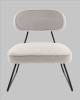 Кресло Stool Group Kate AV 336-F81cl-9005 светло-серый, букле фото 2