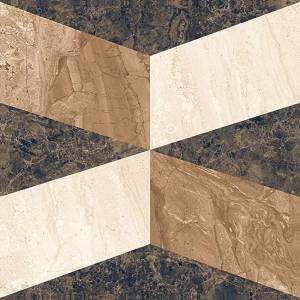 Керамогранит Italica Flex Azul Decor Polished 60x60