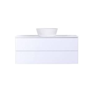 Тумба с раковиной Orange Otto Ot-100TuMDF+B08-360W подвесная