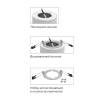 Накладной cветильник Wolta Basic WSL-GX53/01BL фото 7