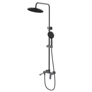 Душевая стойка Azario Alanti AZ-K2332GR серый графит