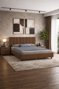 Кровать двуспальная Мелодия сна Наоми 00-00312652 Корица 140х200