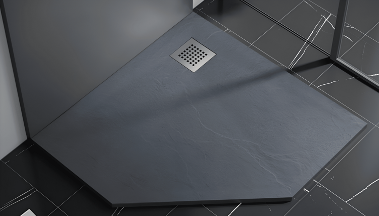 Поддон для душа RGW Stone Tray ST-G 14155099-02-11 графит, 90x90x2.5