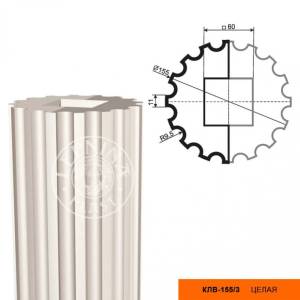Тело колонны LepninaPlast КЛВ-155/3 15.5x15.5x200