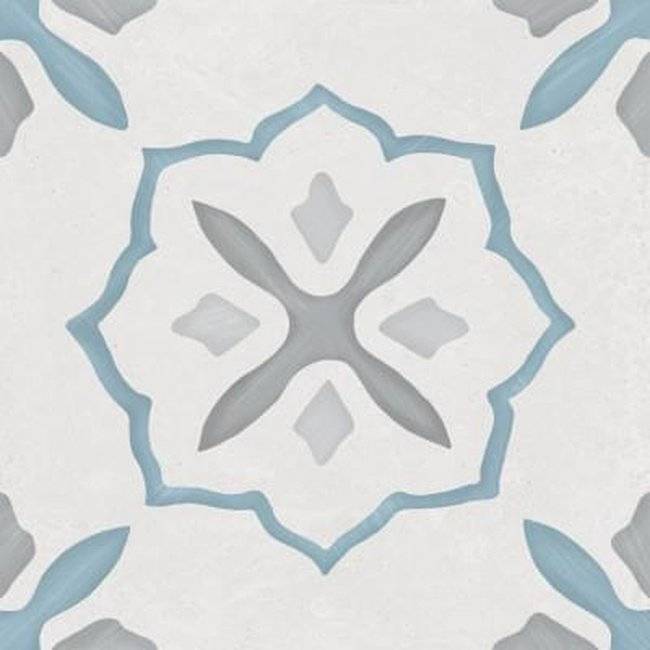 Керамогранит Harmony Sirocco Blue Cross 9 mm R10 22.3x22.3