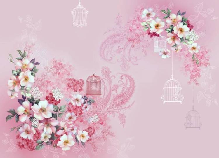 3D Фотообои Artegrafico «Романтичный прованс» PD-024 акварель