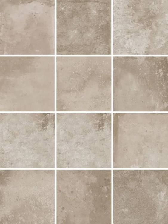 Керамическая плитка Kerama Marazzi Спартель KM1010G0001N бежевый матовый 29.8х39.8 из 12 частей 9.8x9.8