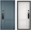 Входная стальная дверь Torex CYBER PRO PP 3930509 ПВХ Верде/ПВХ Бьянко 2000x880