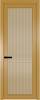 Межкомнатная дверь Profil Doors 1 AGP цвет профиля Золото, стекло безопасное 6 мм мору золото 800x2000