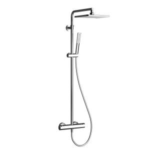 Душевая стойка Teska Devon DK2102C с термостатом, хром