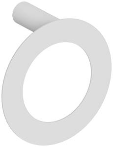 Полотенцедержатель Сунержа Round L 180 30-3020-7180 матовый белый
