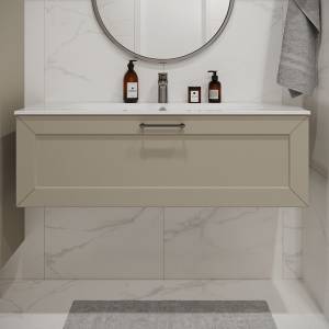 Тумба с раковиной Terminus Victoria VIC101201900101O айвори, 120x38