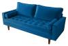 Диван Bradex Home Scott FR 0479 синий, трехместный