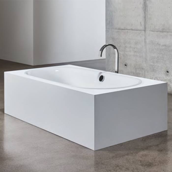 Стальная ванна Bette Lux 3466-000 PLUS 180x80x45 белая, с шумоизоляцией