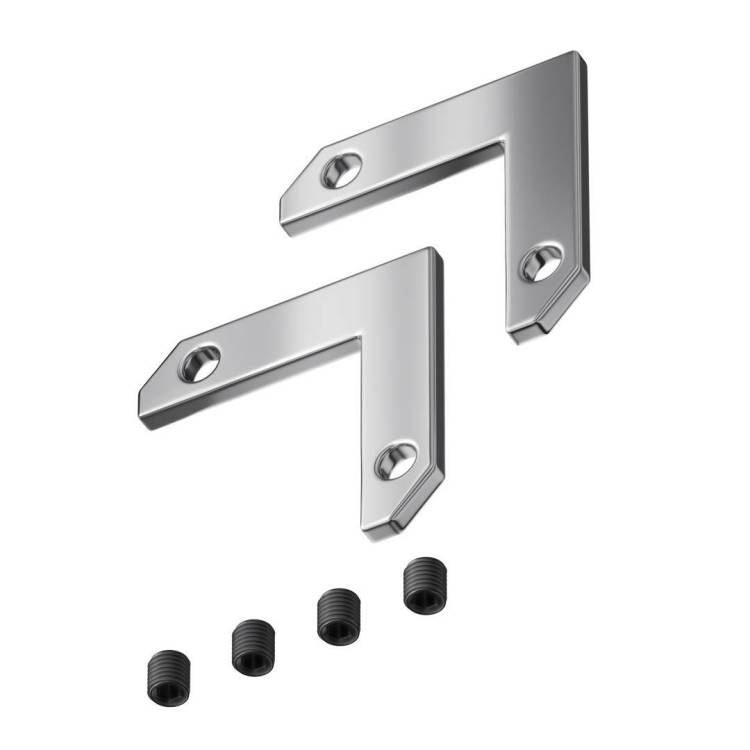 Соединитель L-образный (2 шт. + 4 винта) Technical Accessories for tracks Exility TRA034CL-MP-1