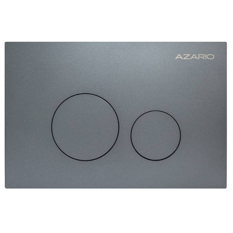 Кнопка смыва Azario New-TS AZ-SS-002-GG серая