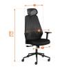 Кресло компьютерное Tetchair Matrix 24332 черный фото 24