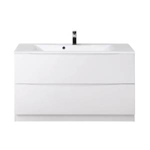 Тумба с раковиной BelBagno Marino 100 bianco lucido, напольная