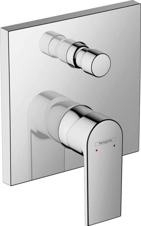 Смеситель для ванны с душем Hansgrohe Vernis Shape 71468000 хром