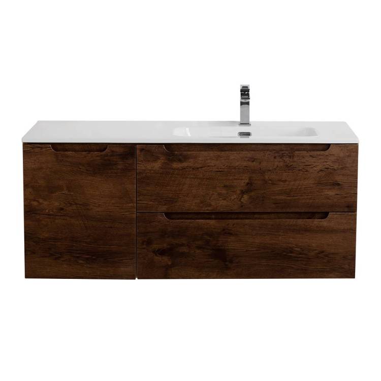 Тумба под раковину BelBagno ETNA-1200-2C-1A-SO-RW-R Rovere Moro, 120.9x50x46.2