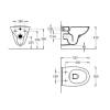 Сиденье Kerama Marazzi Xpro slim XPRO.B.seat.02\WHT c микролифтом, белый глянцевый фото 2