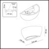 Настенный светильник Odeon Light Hightech Gesso 3551/1W фото 2