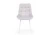 Стул на металлокаркасе Notta Челси 360 К 632454 светло-серый (zd 960) / белый фото 4